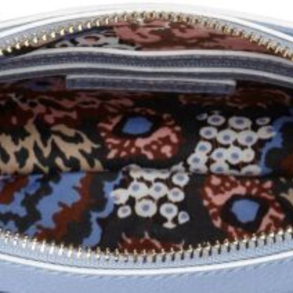 Vera Bradley Light Blue Quilted Crossbody Bag - Picture 2 of 6